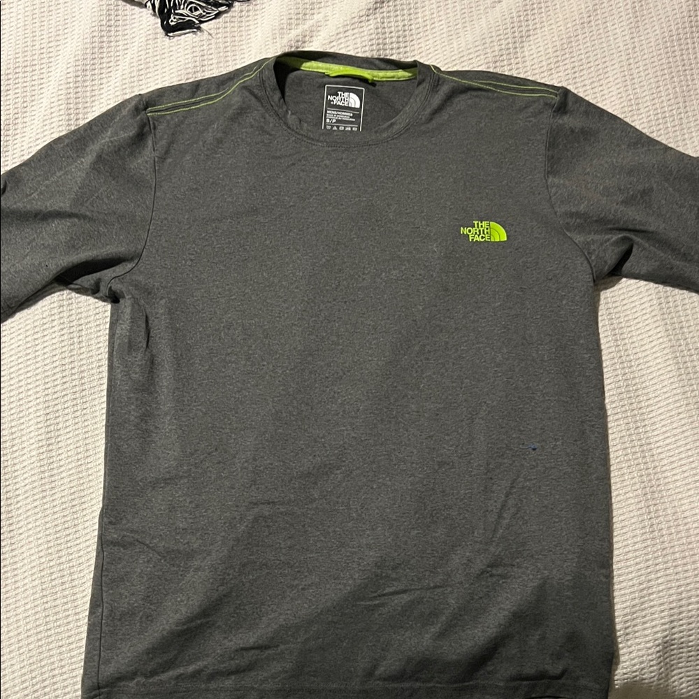 The North Face Men's Gray short  Sleeve Tee
